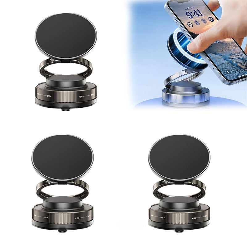 📱🚗 SOPORTE Magnético 360° – teléfono con ventosa ajustable + ENVÍO GRATIS