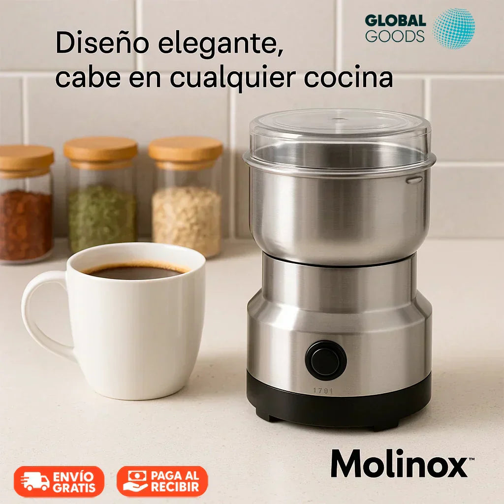 ⚡ Molinox, TRITURADOR de granos eléctrico multifuncional 150W + ENVÍO GRATIS